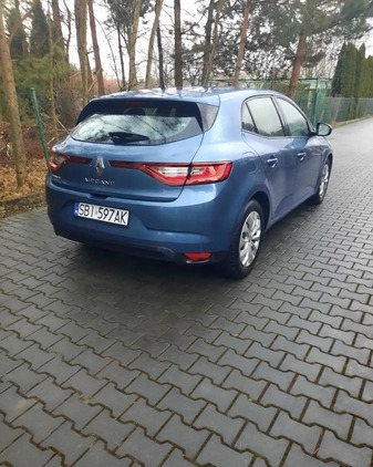 Renault Megane cena 42000 przebieg: 135000, rok produkcji 2016 z Wiązów małe 67